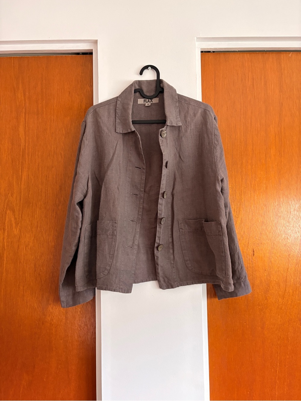 Flax Linen Light Jacket - Picture 2 of 5